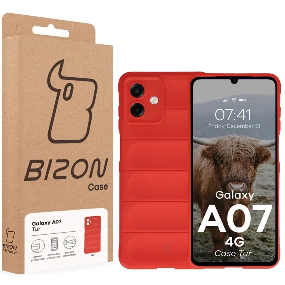 Bizon Case Tur Samsung Galaxy A07 4G red - 8