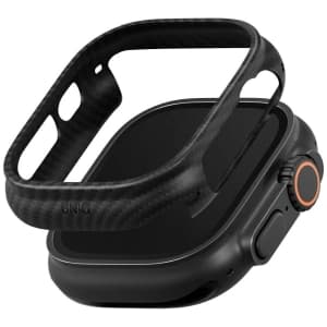 Etui UNIQ Keva Verge do Apple Watch Ultra / Ultra 2 / Ultra 3 49mm czarny