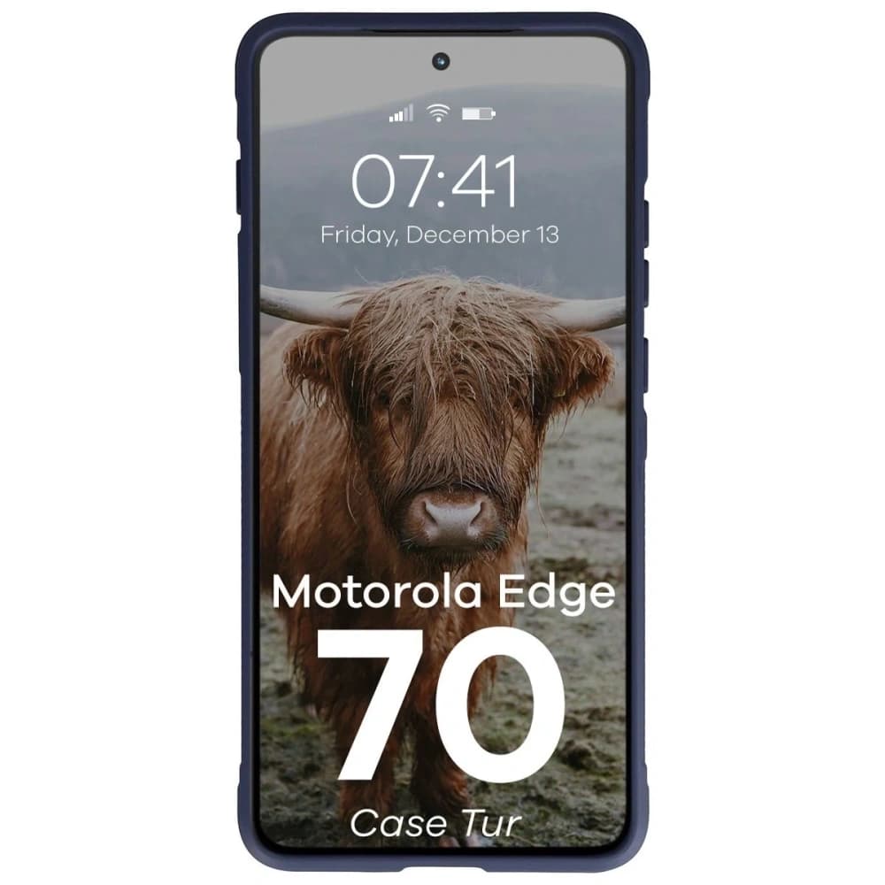 Bizon Case Tur Motorola Edge 70 navy blue - 5