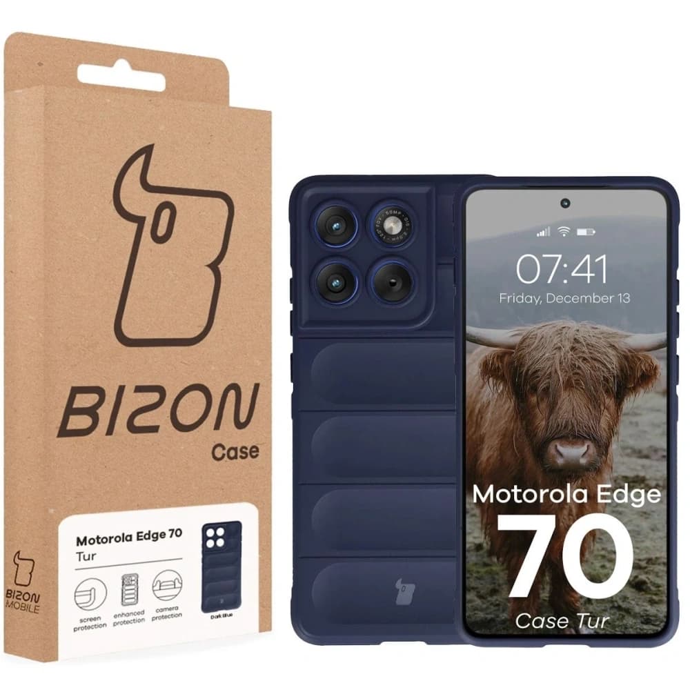 Bizon Case Tur Motorola Edge 70 navy blue - 8