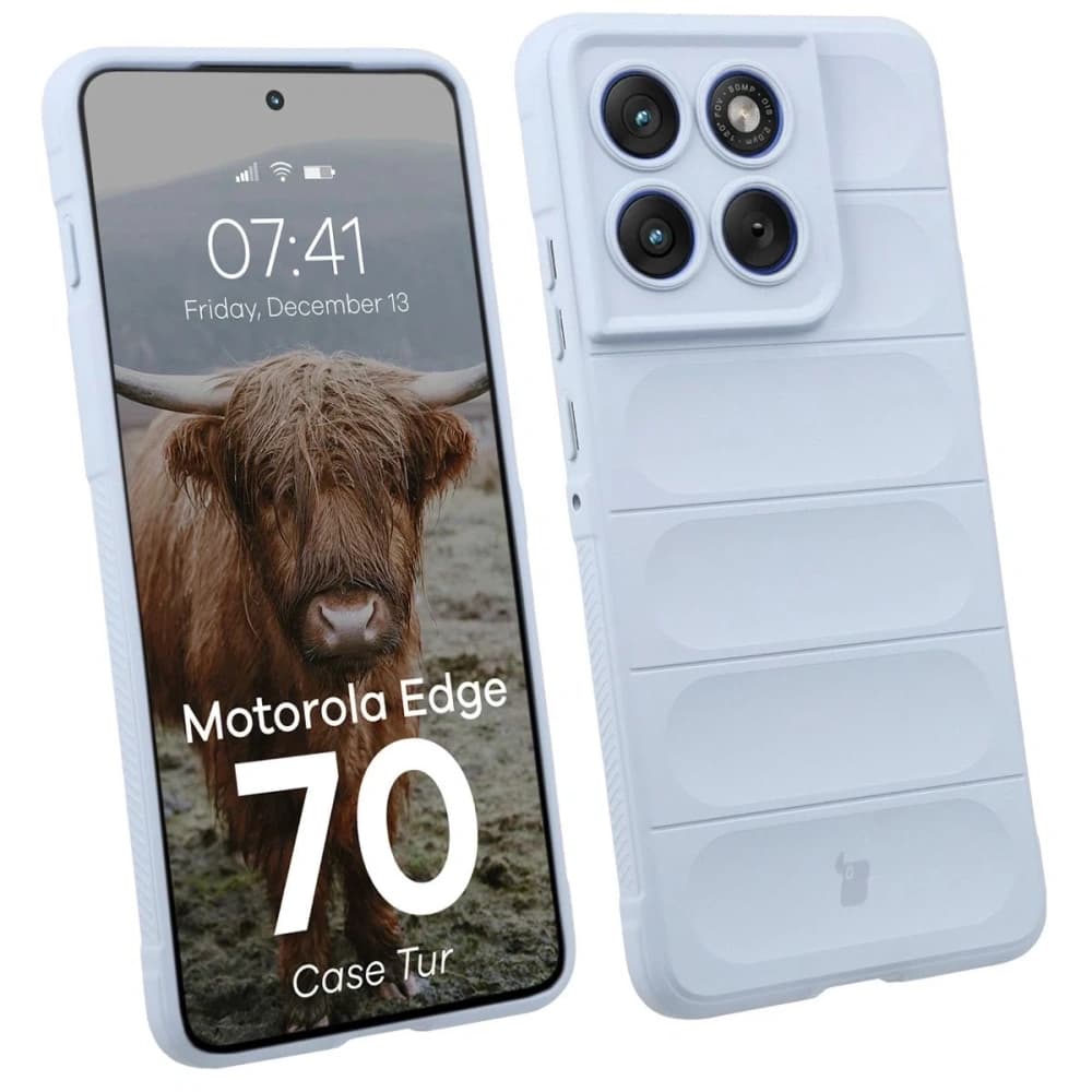 Bizon Case Tur Motorola Edge 70 light blue - 1