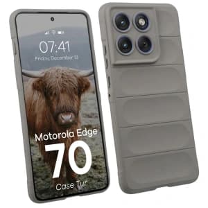 Bizon Case Tur Motorola Edge 70 light grey