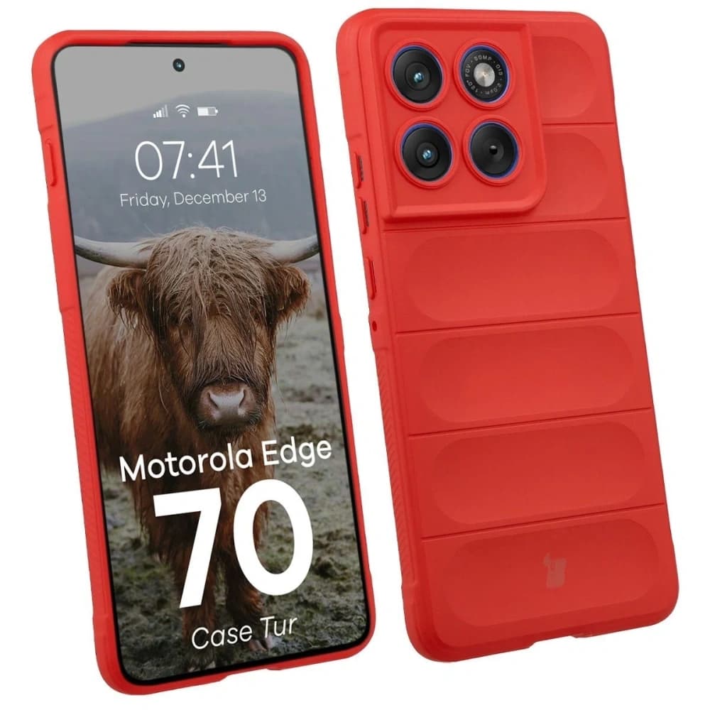 Bizon Case Tur Motorola Edge 70 red - 1