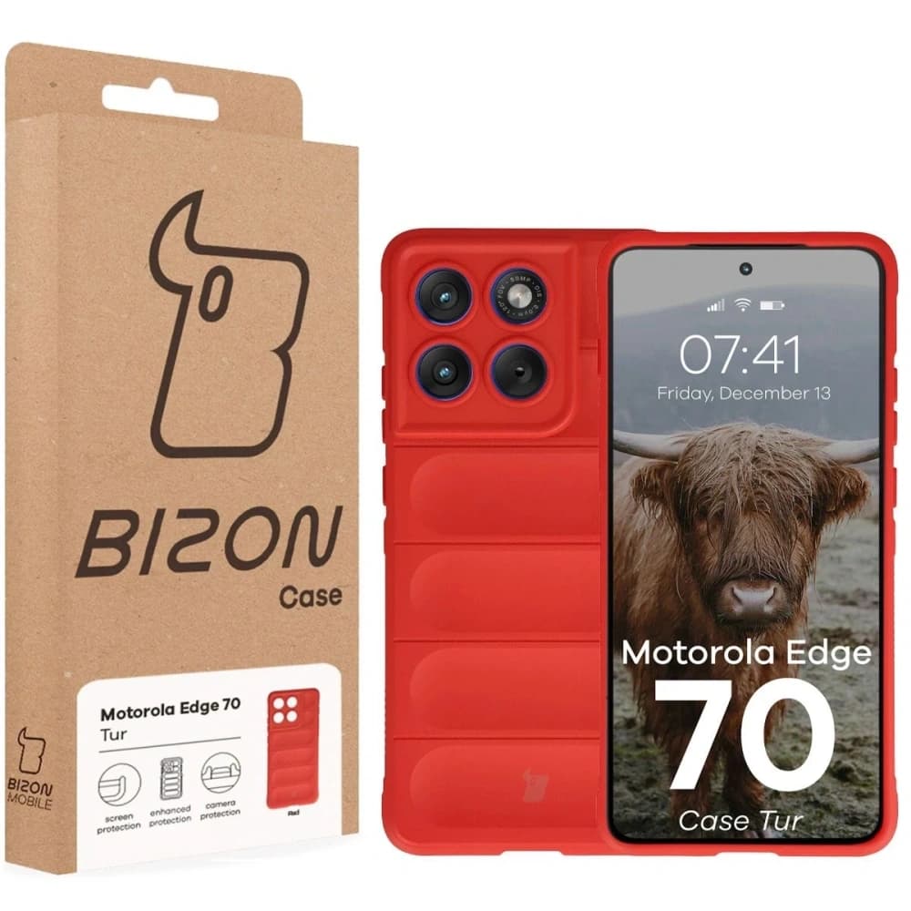 Bizon Case Tur Motorola Edge 70 red - 8