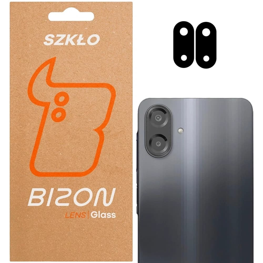 Szkło na aparat Bizon Glass Lens do Samsung Galaxy A07 4G [2 PACK] - 1