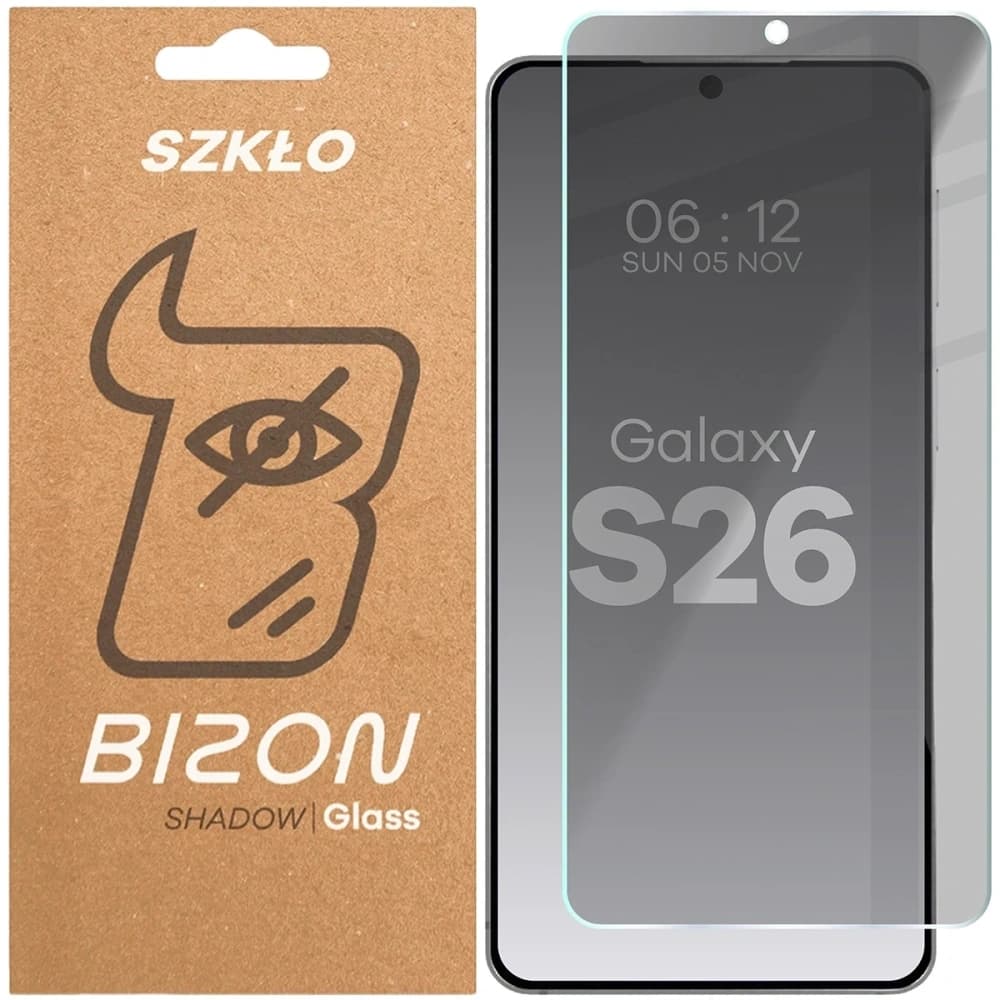Bizon Glass Clear Shadow Samsung Galaxy S26 tinted - 1