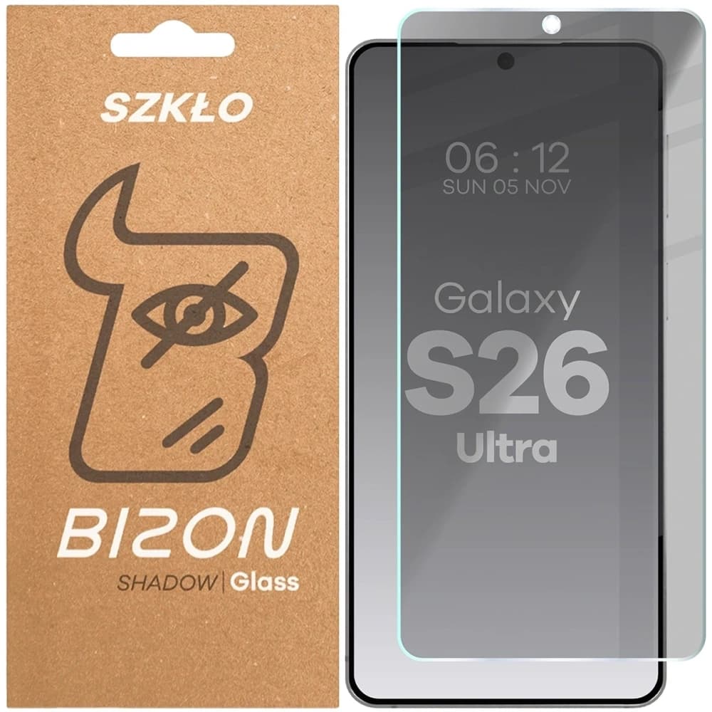 Bizon Glass Clear Shadow Samsung Galaxy S26 Ultra tinted - 1