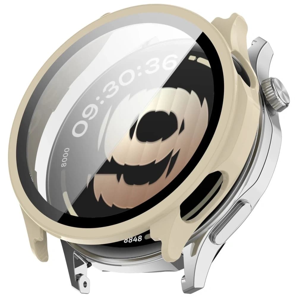 Bizon Case Watch Adamo OnePlus Watch Lite 45mm / Oppo Watch S 45mm beige - 4