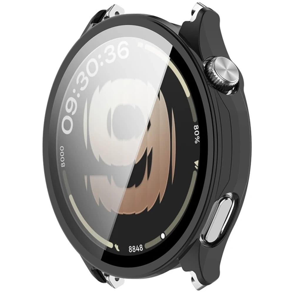 Bizon Case Watch Adamo OnePlus Watch Lite 45mm / Oppo Watch S 45mm black - 5