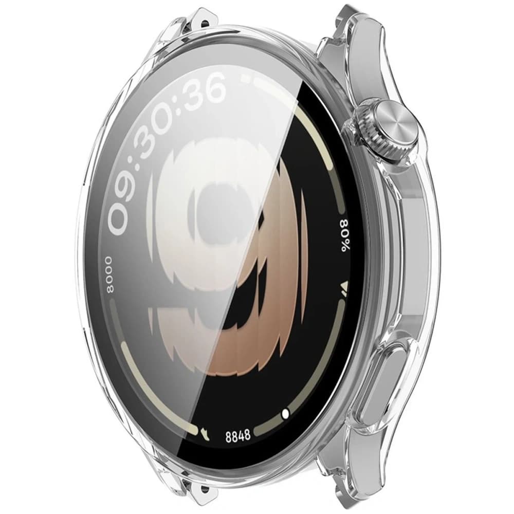 Bizon Case Watch Adamo OnePlus Watch Lite 45mm / Oppo Watch S 45mm clear - 5