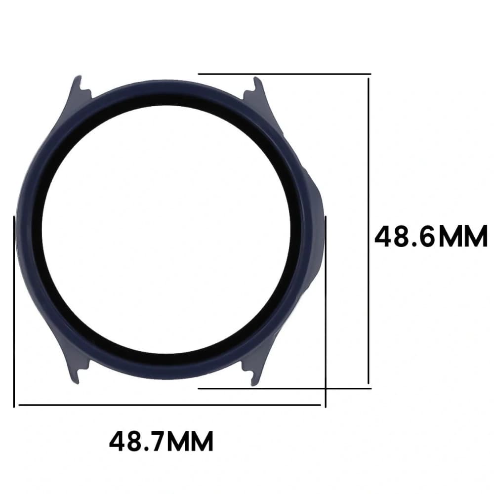 Bizon Case Watch Adamo OnePlus Watch Lite 45mm / Oppo Watch S 45mm navy blue - 2