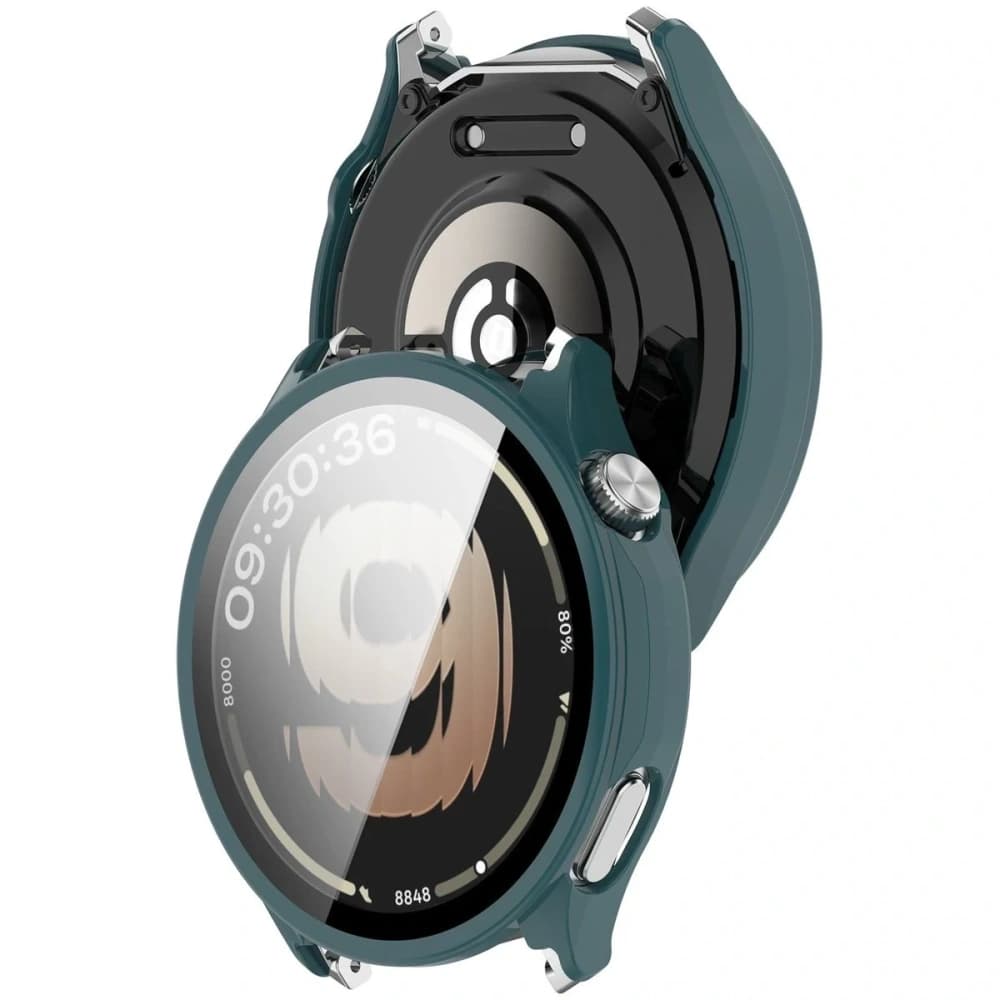 Bizon Case Watch Adamo OnePlus Watch Lite 45mm / Oppo Watch S 45mm green - 1