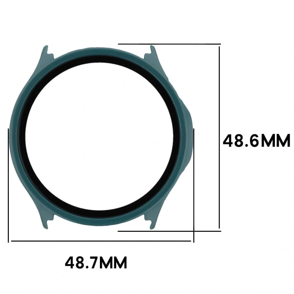 Bizon Case Watch Adamo OnePlus Watch Lite 45mm / Oppo Watch S 45mm green - 2