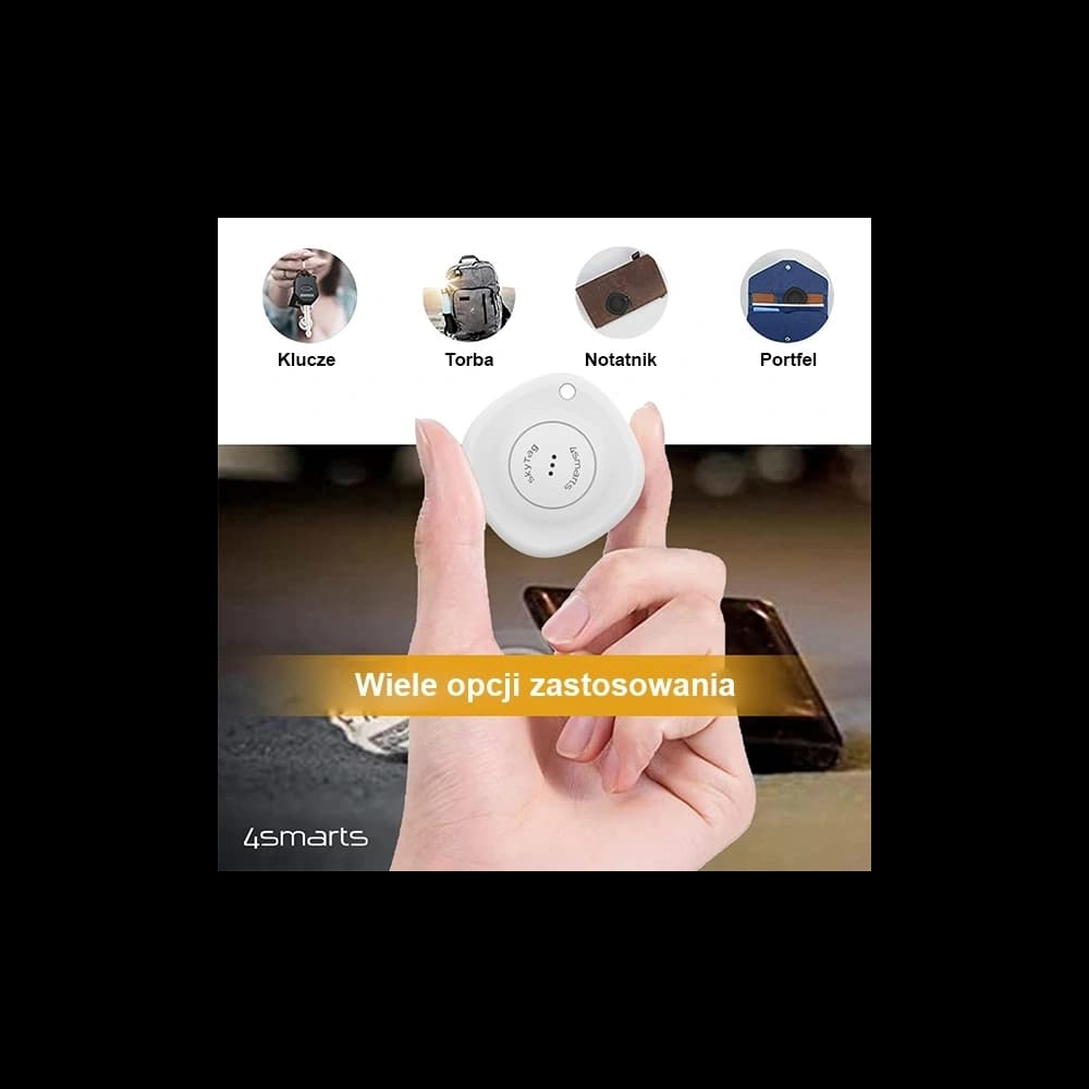 4smarts Standortfinder SkyTag Weiß 458860
 - 4
