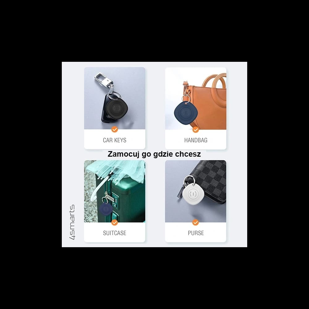 4smarts Standortfinder SkyTag Weiß 458860
 - 6