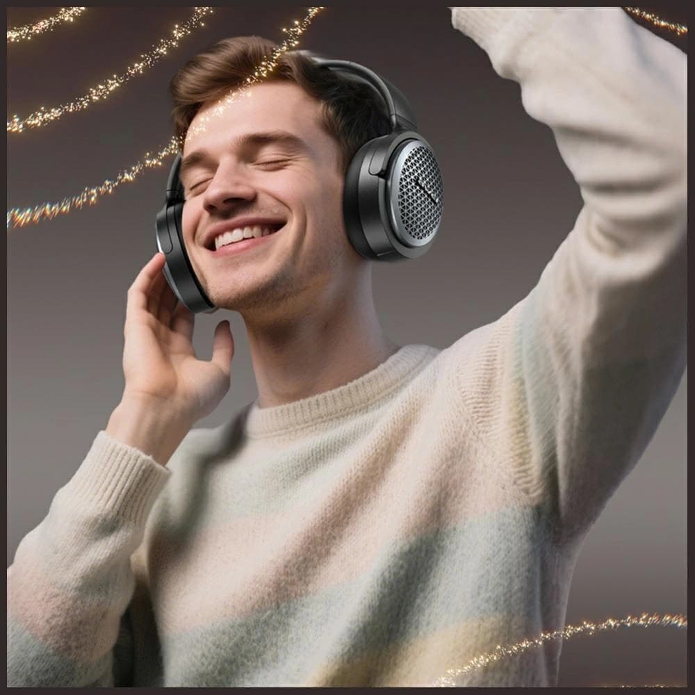 AWEI AT78 ANC Drahtlose Over-Ear Kopfhörer Bluetooth 6.0 Schwarz - 2