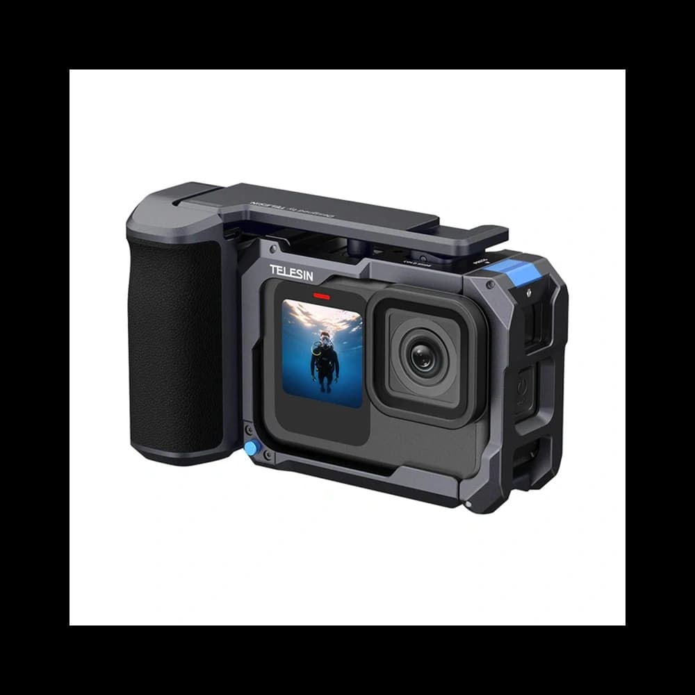 Telesin StreetGrip Set GoPro Hero 9–13 mit Cage
 - 1