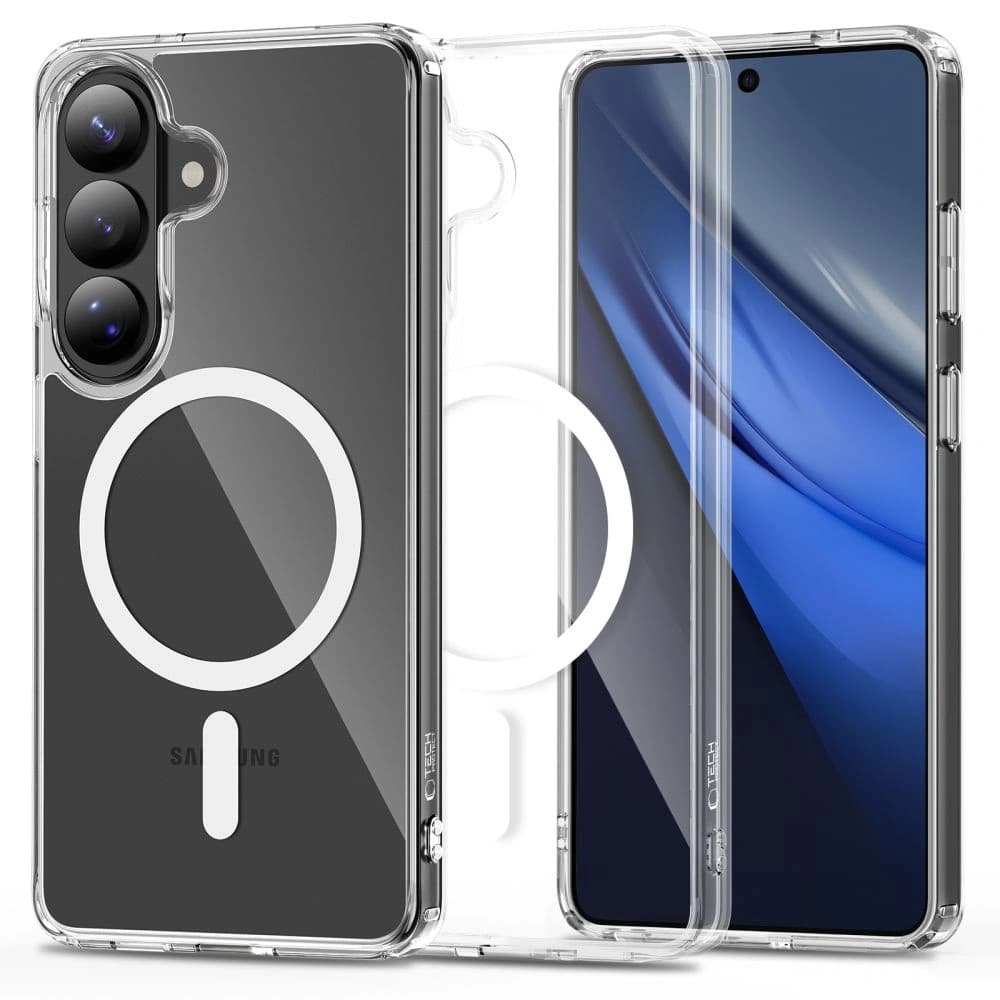 Tech-Protect Flexair Hybrid MagSafe Samsung Galaxy S26+ Plus Klar
 - 1