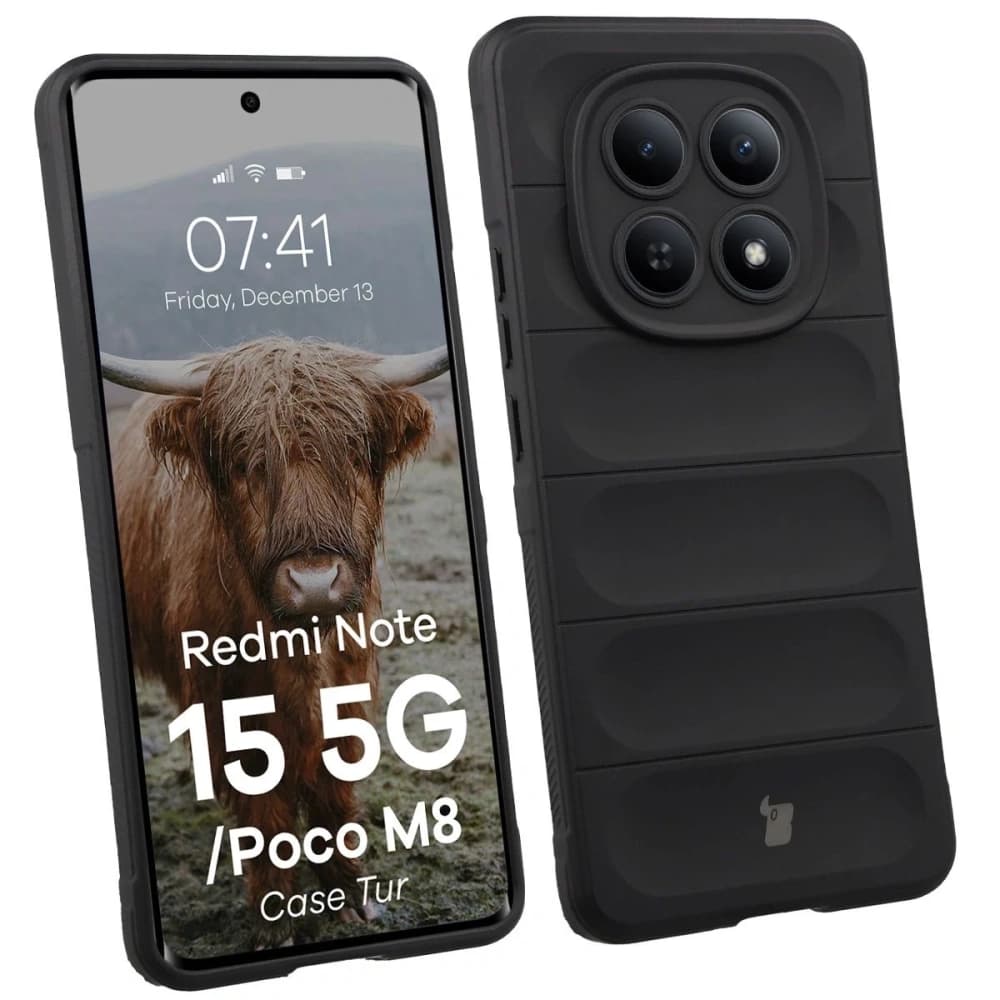 Bizon Case Tur Xiaomi Redmi Note 15 5G / POCO M8 5G schwarz
 - 1
