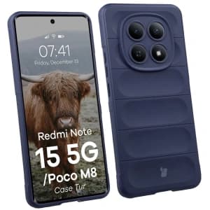 Bizon Case Tur Xiaomi Redmi Note 15 5G / POCO M8 5G marineblau
