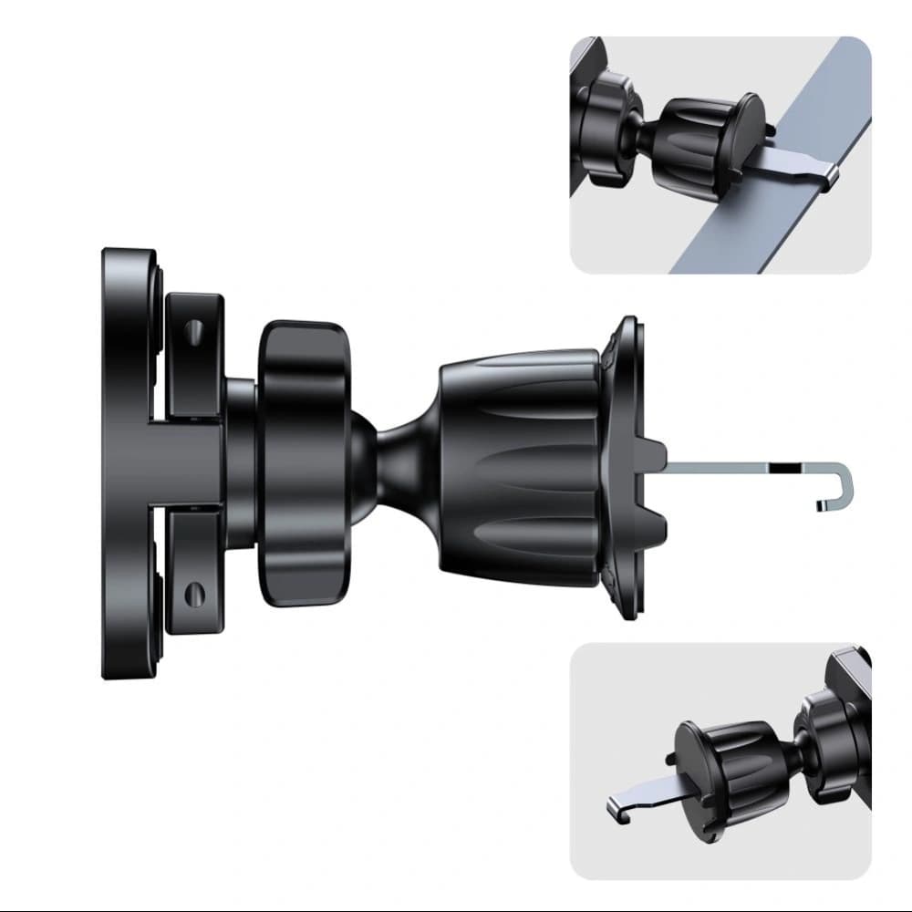 Tech-Protect N62 2in1 Universal & Magnetisch MagSafe Dashboard & Lüftungs Auto Halterung Schwarz
 - 5