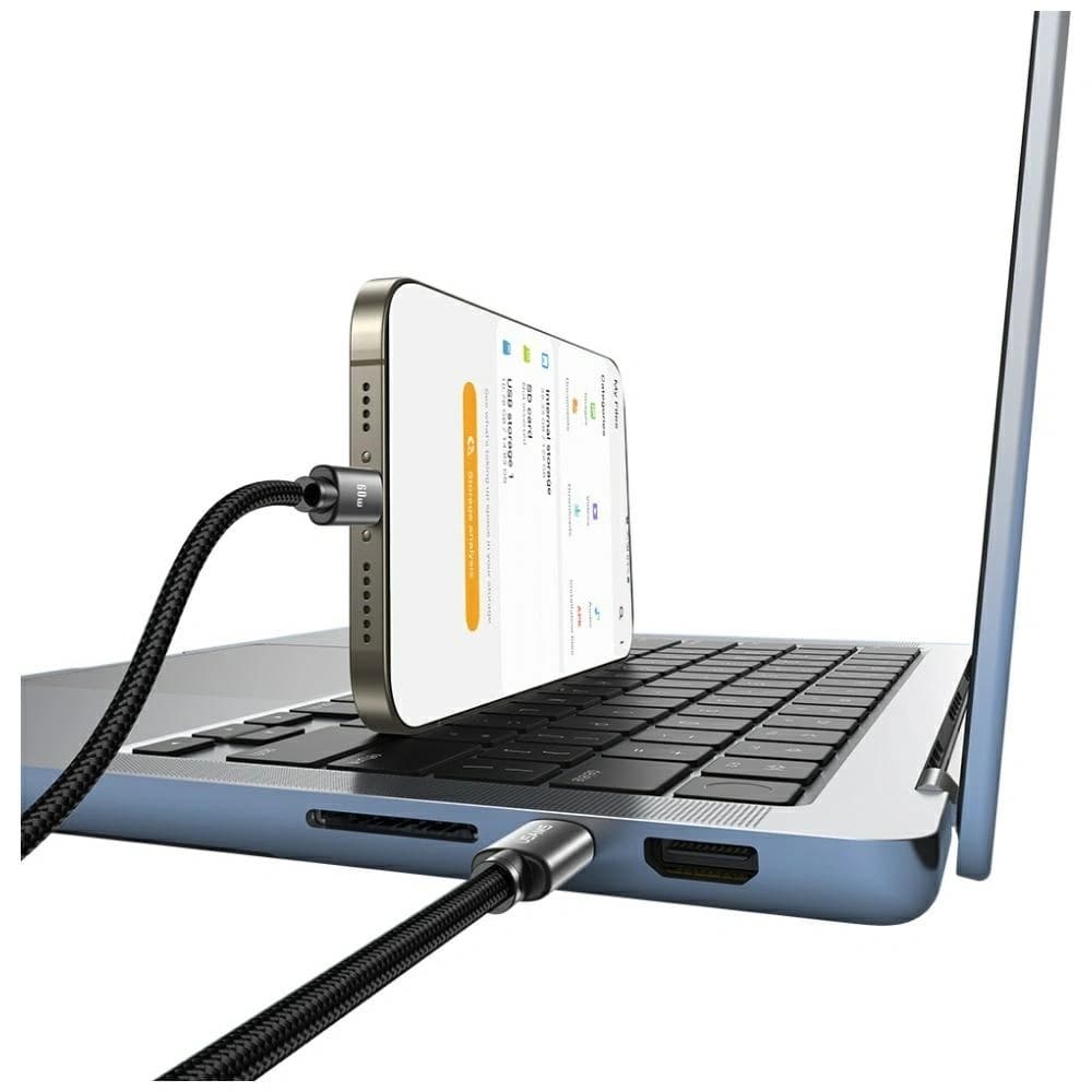 USAMS U91 Kabel 60W USB-C / USB-C 1m tarnish
 - 2