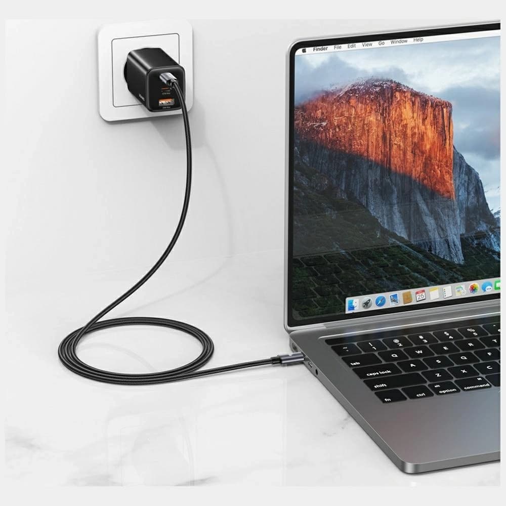 USAMS U91 Kabel 60W USB-C / USB-C 1m tarnish
 - 3