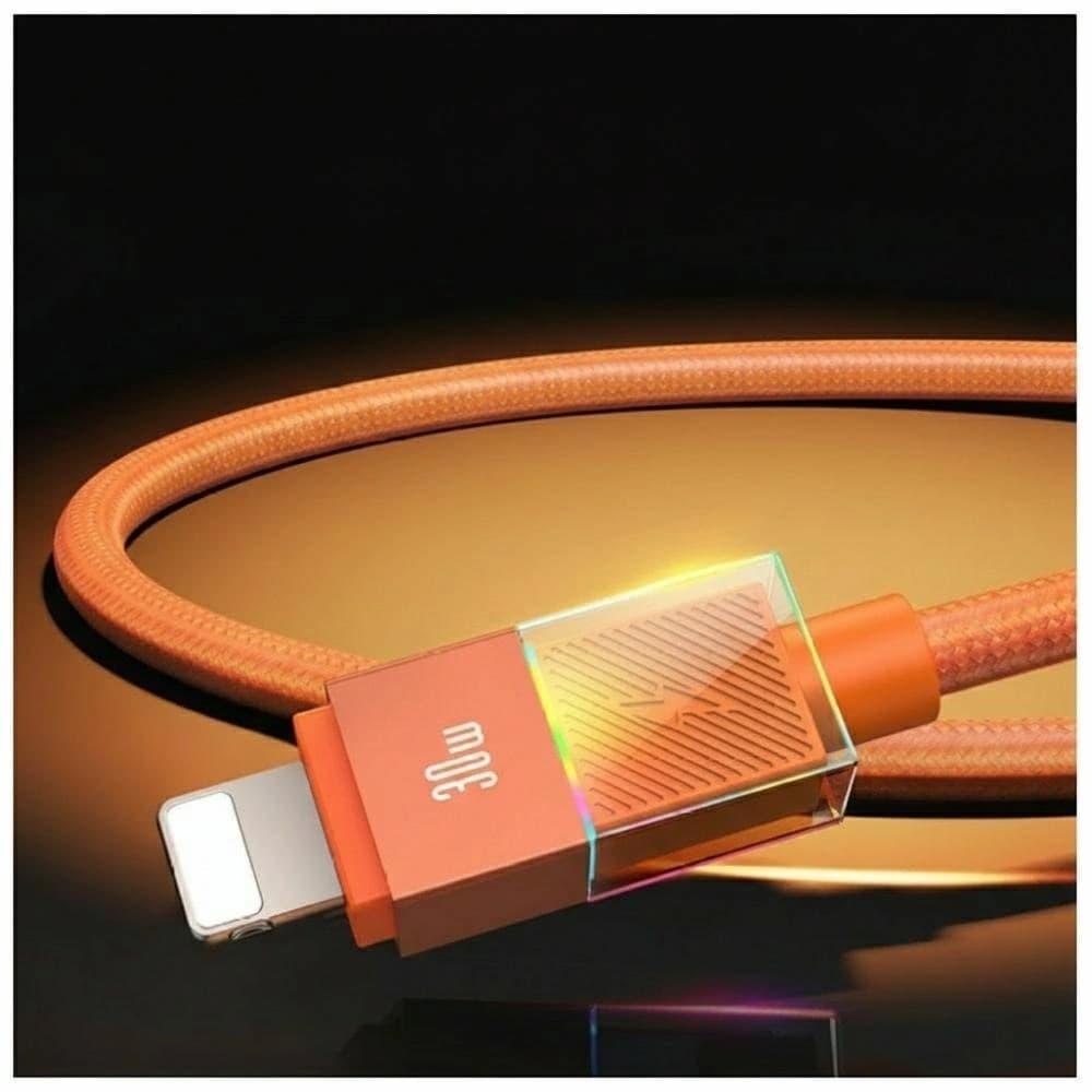 USAMS U93 30W USB-C / Lightning Kabel 1.2m orange
 - 2