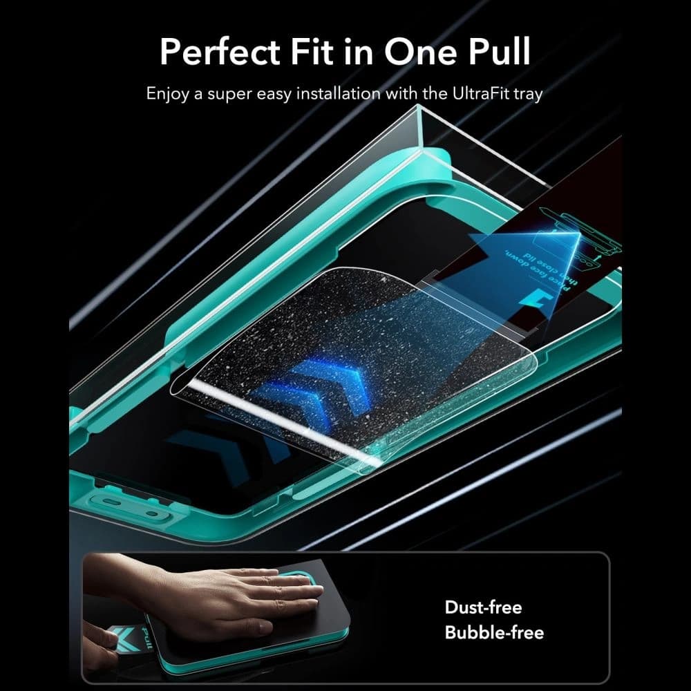 ESR UltraFit Armorite Tempered Glass Samsung Galaxy S26 Ultra Privacy - 5