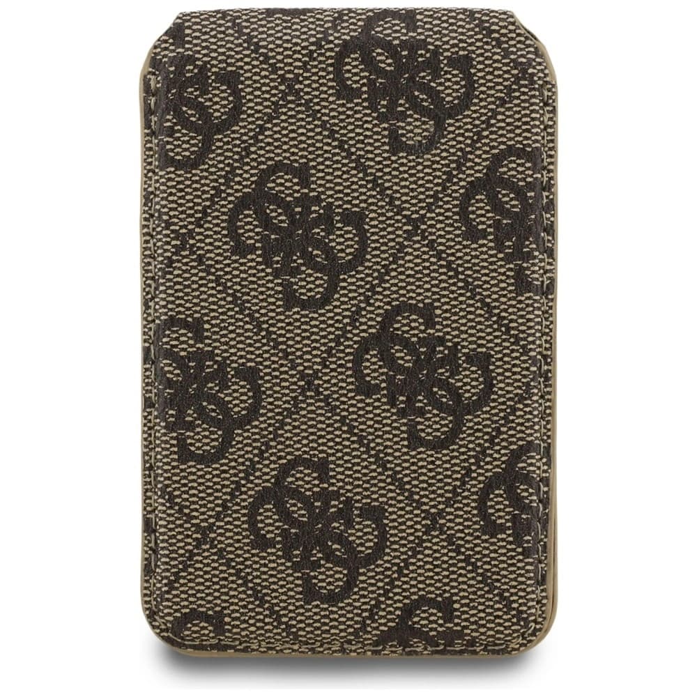 Guess 4G Stand & Mirror MagSafe Wallet Brown - 5