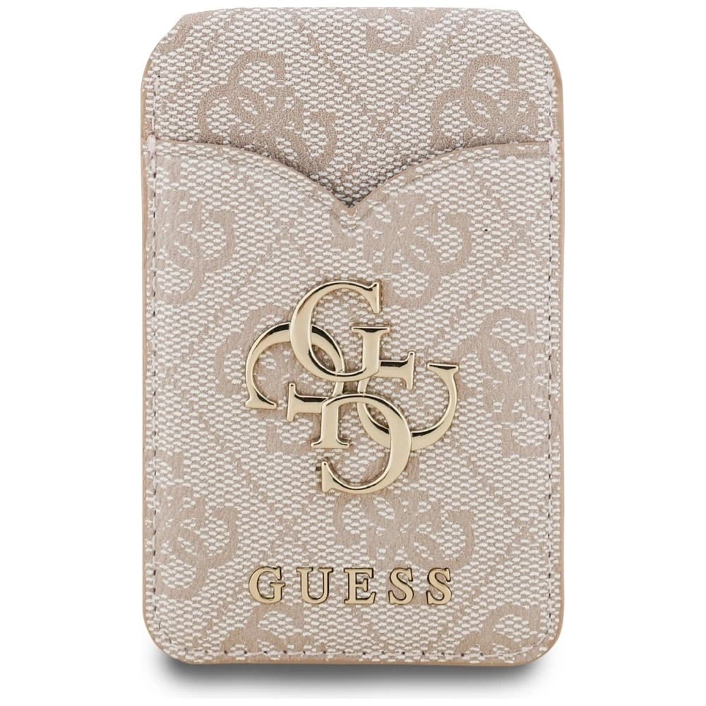 Guess 4G Stand & Mirror MagSafe Wallet Pink - 4