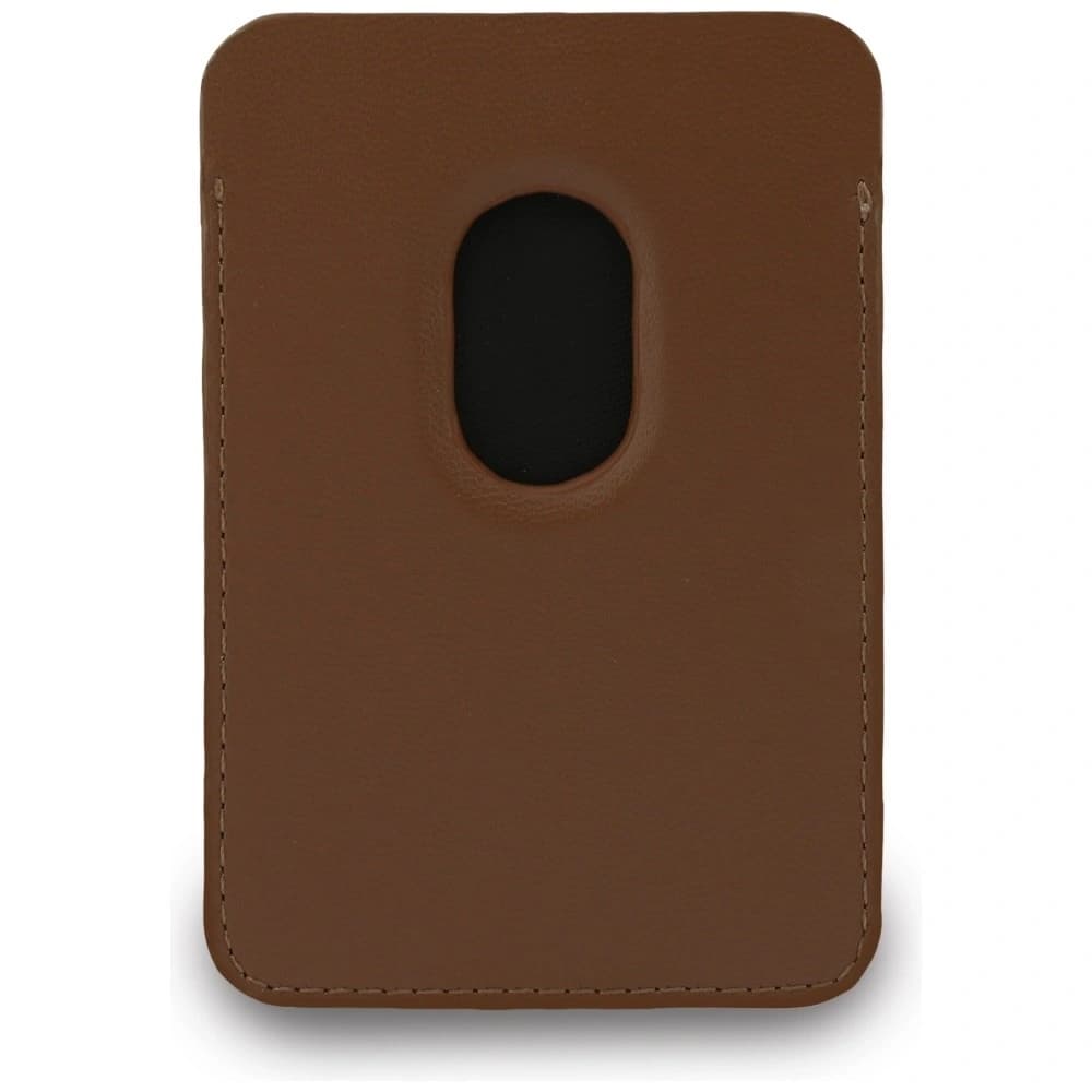 Guess triangle MagSafe Wallet + Hand strap Brown - 5