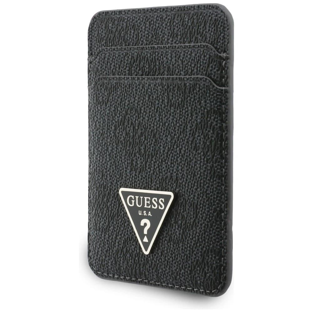 Guess triangle MagSafe Wallet + Hand strap set Black - 3