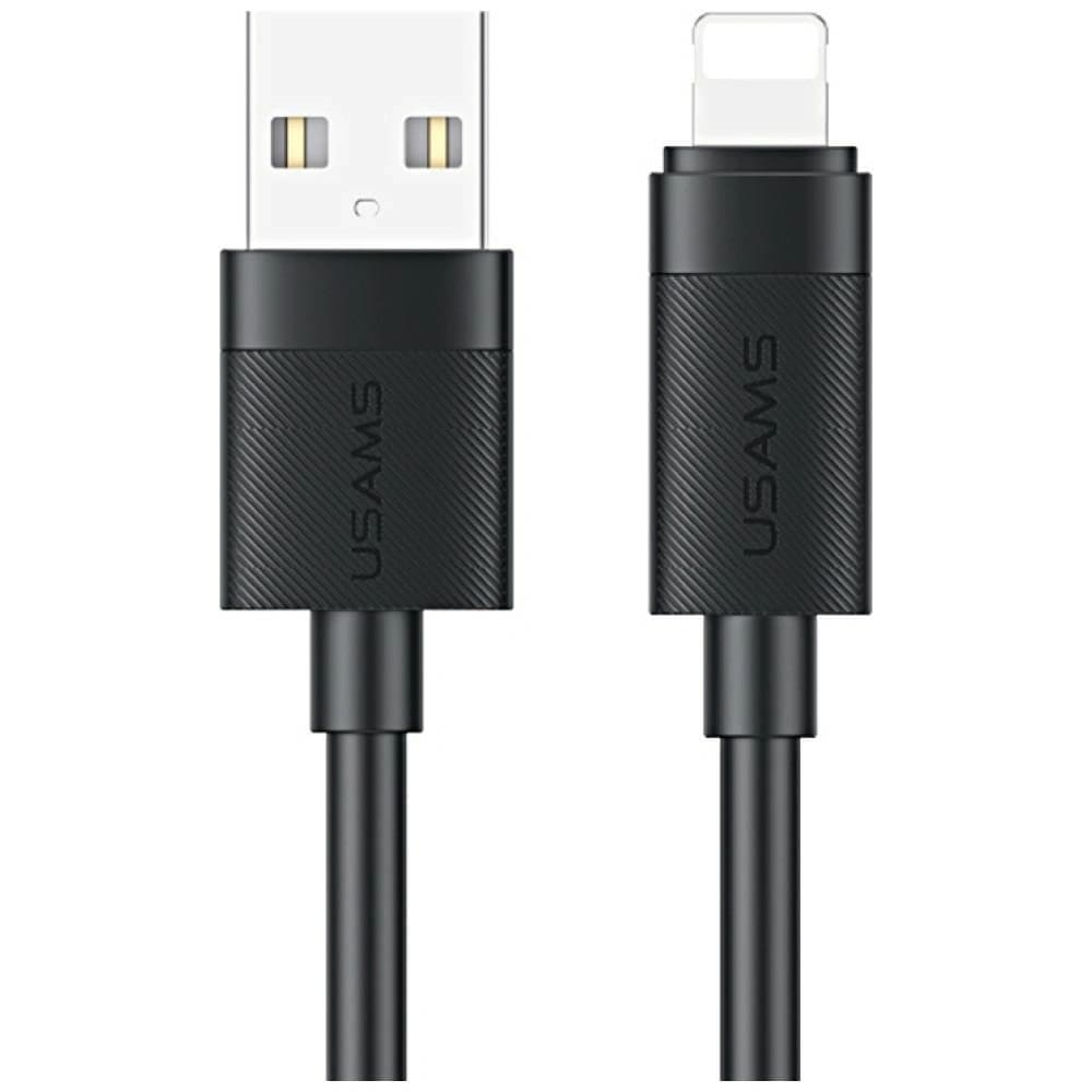 USAMS U94 12W Lightning / USB-A Cable 1m Black - 1