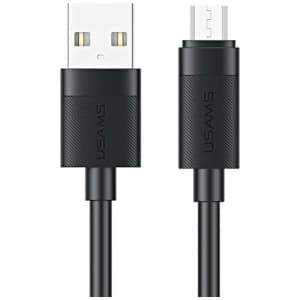 USAMS U94 18W MicroUSB / USB-A Cable 1m black