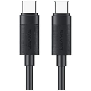 USAMS U94 60W USB-C / USB-C Cable 1m Black