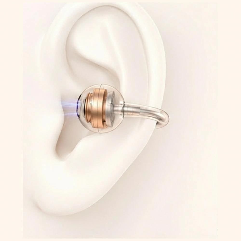 USAMS R03 Wireless TWS Kopfhörer Echo Clip-on Bluetooth 6.0 Wireless Orange - 2