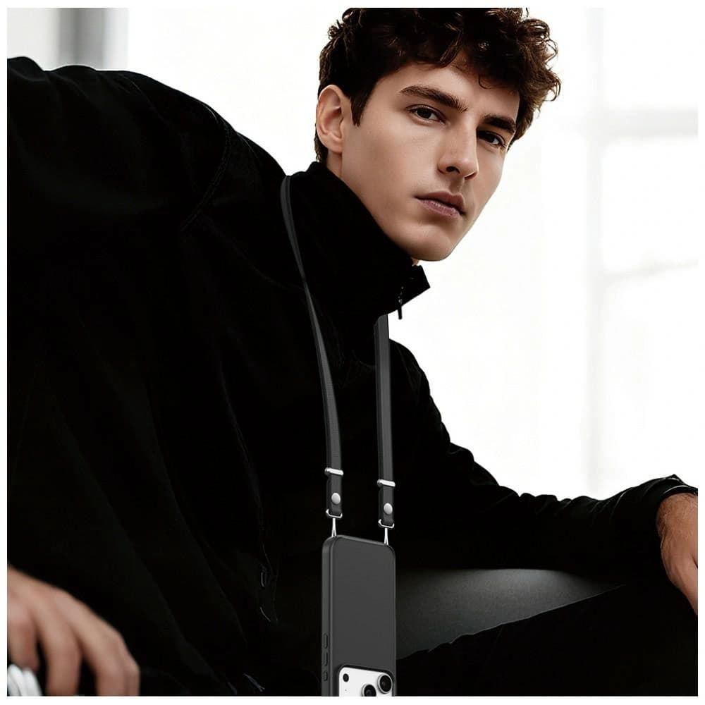 USAMS ZB360 Telefonband 1.08-2.08m schwarz
 - 8