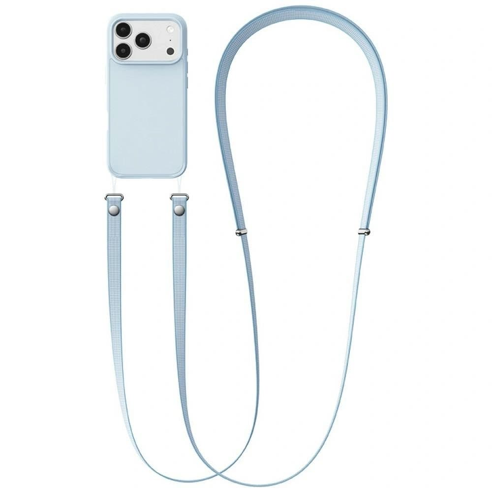 USAMS ZB360 Phone Lanyard 1.08-2.08m Light Blue - 1