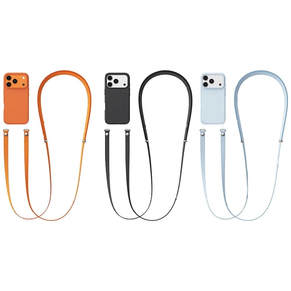 USAMS ZB360 Phone Lanyard 1.08-2.08m Light Blue - 2