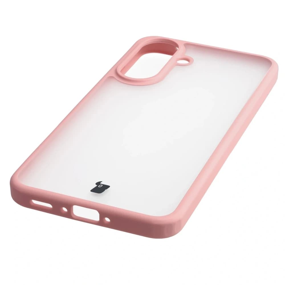 Bizon Case Angelo Samsung Galaxy A37 5G / A36 5G semi-transparent with a light pink frame - 5
