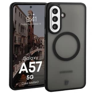 Bizon Case MatteO Magnetic Samsung Galaxy A57 5G smoky black