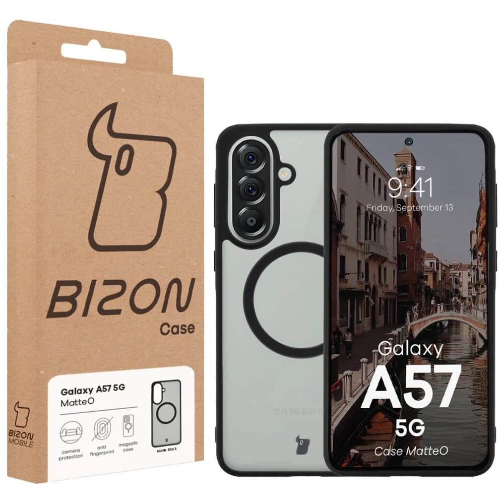 Bizon Case MatteO Magnetic Samsung Galaxy A57 5G rauchig schwarz
 - 7
