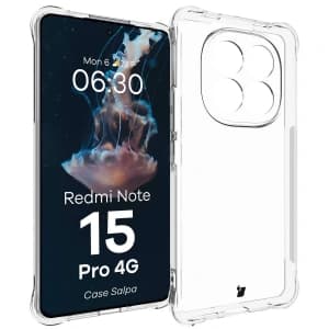 Bizon Case Salpa Xiaomi Redmi Note 15 Pro 4G klar
