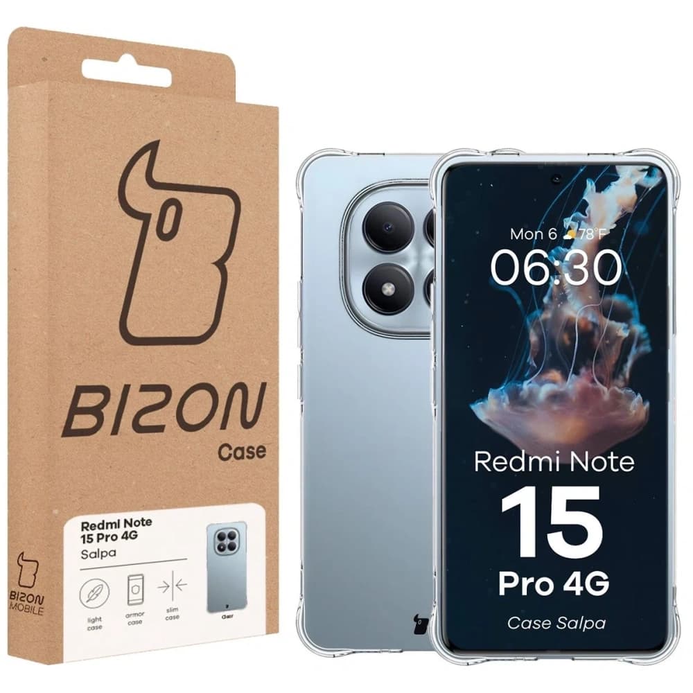 Bizon Case Salpa Xiaomi Redmi Note 15 Pro 4G klar
 - 7