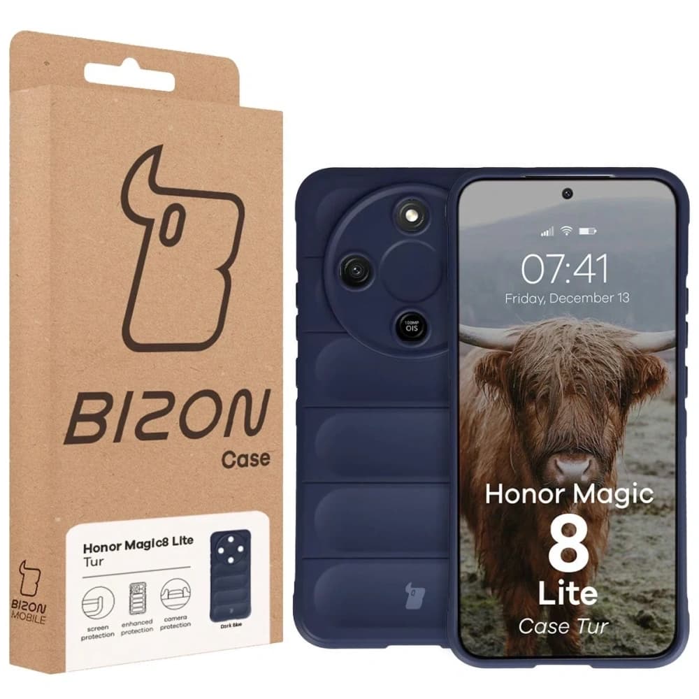 Bizon Case Tur Honor Magic8 Lite marineblau
 - 8