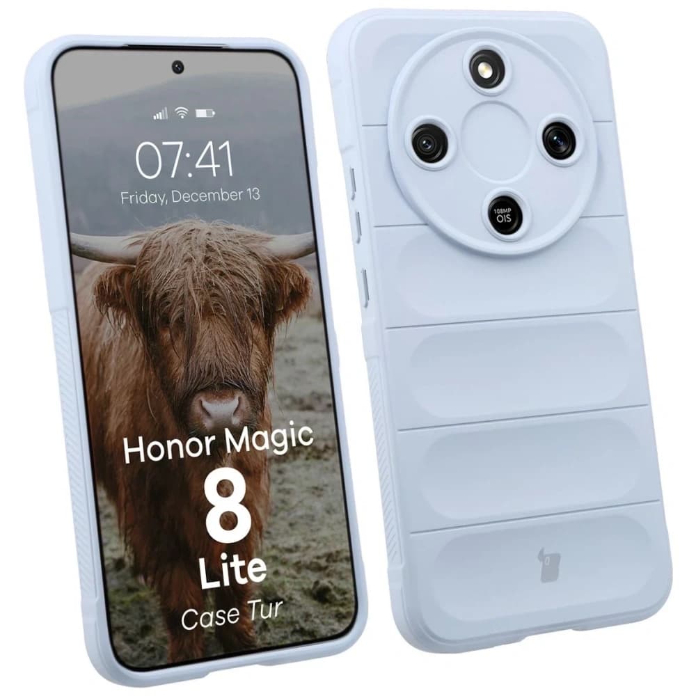 Bizon Case Tur Honor Magic8 Lite hellblau
 - 1