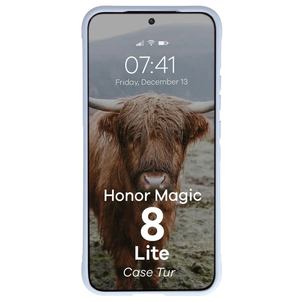 Bizon Case Tur Honor Magic8 Lite hellblau
 - 5