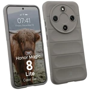 Bizon Case Tur Honor Magic8 Lite hellgrau
