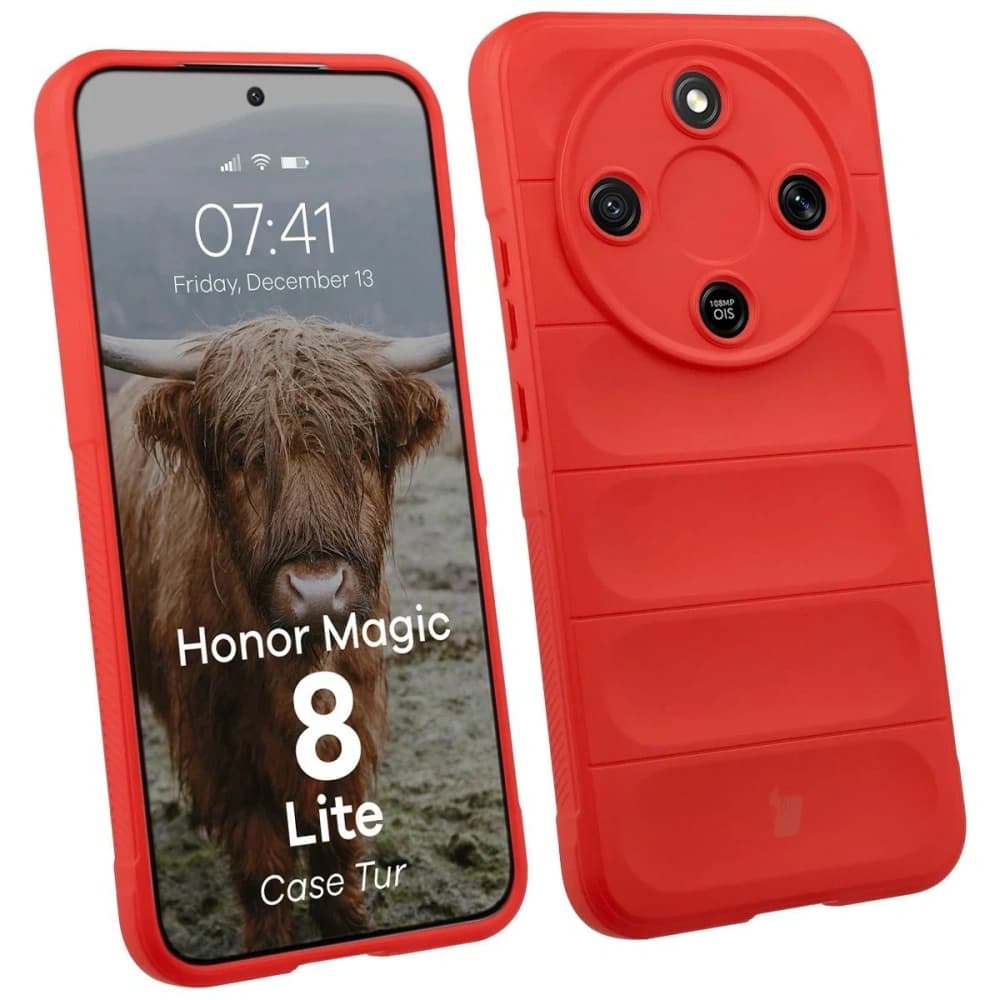 Bizon Case Tur Honor Magic8 Lite rot
 - 1
